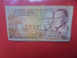 LUXEMBOURG 100 FRANCS 1981 Circuler (B.9) - Lussemburgo