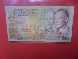 LUXEMBOURG 100 FRANCS 1981 Circuler (B.9) - Luxembourg