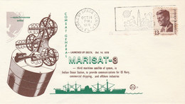 N°773 N -lettre (cover) -Marisat-3 - America Del Nord