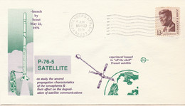 N°779 N -lettre (cover) -P-76-5 Satellite - Noord-Amerika