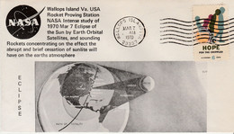 N°780 N -lettre (cover) -Nasa Wallops Island Va Usa- - Noord-Amerika