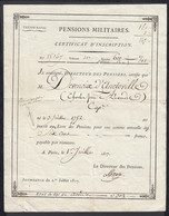 France 1757 - Lettre Notification Vingtième Denier à La Charge Des Propiétaires......(VG) DC-9565 - Covers & Documents