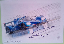 Jonathan Hirschi ( Race Car Driver) - Autographes