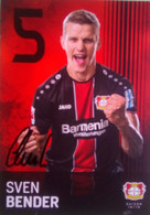 Bayer 04 Sven Bender - Authographs