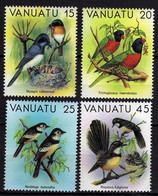VANUATU N° 639/42 XX  Faune : Oiseaux Les 4 Valeurs Sans Charnière, TB - Vanuatu (1980-...)