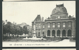 N°219 - Le Havre  -  La Bourse Et La Nouvelle Poste   Lam116 - Square Saint-Roch