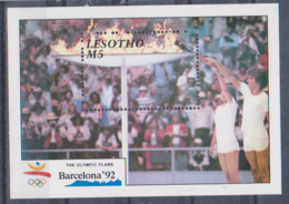Bloc Feuillet Du Lesotho JO De Barcelone 1992  MNH ** Superbe - Summer 1992: Barcelona