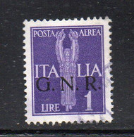 289a 490 - REPUBBLICA SOCIALE GNR , Posta Aerea La Lira Senza Gomma - Airmail