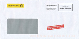 BRD / Bund Bonn Postsache GoGreen Wichtige Informationen Zu Ihrem Nachsendeauftrag! 2020 - Covers & Documents