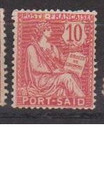 PORT SAID          N°  YVERT  :  25  NEUF AVEC  CHARNIERES      (  CH  01/35 ) - Unused Stamps