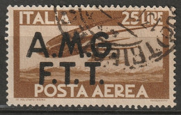 Trieste Zone A 1947 Sc C5 Sa A5 Air Post Used - Luchtpost