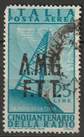 Trieste Zone A 1947 Sc C10 Sa A10 Air Post Used - Luftpost