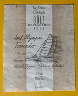 16540 - Sail Olympic Tornado Dôle De Flanthey 1991 - Bateaux à Voile & Voiliers