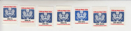 Verenigde Staten(USA) Dienstzegel 99/105 ** - Service