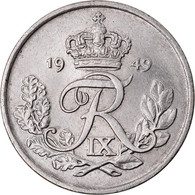 Monnaie, Danemark, Frederik IX, 25 Öre, 1949, Copenhagen, TTB+, Copper-nickel - Denemarken