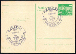 B4168 - Gahlenz Sonderstempel DDR Ganzsache - Other & Unclassified