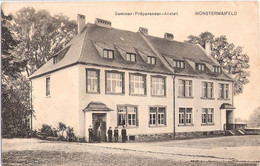 MÜNSTERMAIFELD Seminar Präparanden Anstalt Belebt 1918 US Field Post 1.Jan 1919 - Mayen