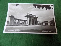 VINTAGE UK NOTTINGHAMSHIRE: NOTTINGHAM War Memorial B&w Judges - Nottingham