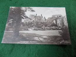 VINTAGE UK NOTTINGHAMSHIRE: SOUTHWELL Minster Panorama Sepia Loughton - Other & Unclassified