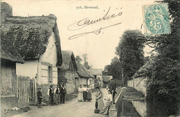 Berneval * Une Rue De La Commune * Villageois - Berneval