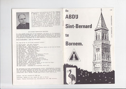 De ABDIJ Sint-Bernard Te Bornem - Maandschrift September 1971 - VTB - Andreas F. Marcus - Geografía & Historia
