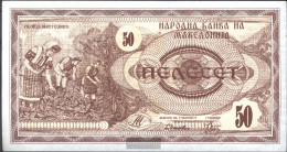 Makedonien Pick-number: 3a Uncirculated 1992 50 Denar - Macedonia Del Nord