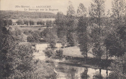 SAUCOURT (Haute-Marne): Le Barrage Sur Le Rognon - Autres & Non Classés