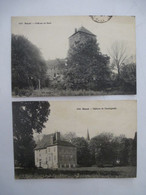 DOYET (03) : Château De CHASSIGNOLLE Et Château De BORD - Lot De 2 Cartes - 1934 - Non Classés