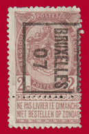 PREO N°910 / "FINE BARBE" - Position (B) - BRUXELLES 07 - Roulettes 1900-09