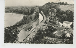 MEILHAN SUR GARONNE - La Garonne - Le Canal - Le Chaland Qui Passe - Meilhan Sur Garonne