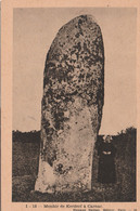 N°7431 R -cpa Menhir De Kerderf à Carnac- - Dolmen & Menhirs