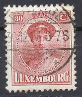 Luxembourg - Luxemburg 1921-22 Y&T N°127 - Michel N°129 (o) - 30c Grande Duchesse Charlotte - 1921-27 Charlotte De Face
