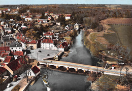 La TRIMOUILLE - Le Pont, Le Moulin - Vue Générale Aérienne - La Trimouille