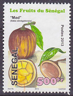 Timbre Oblitéré N° 1848(Yvert) Sénégal 2013 - Fruits Du Sénégal, Mad - Senegal (1960-...)
