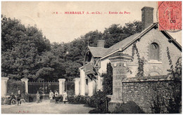 41 HERBAULT - Entrée Du Parc - Herbault