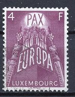 Europa CEPT 1957 Luxembourg - Luxemburg Y&T N°533 - Michel N°574 (o) - 4f EUROPA - 1957