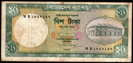 Bangladesh,1984,20 Taka P.27b(2),as Scan - Bangladesh