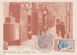 57 - SARRALBE - JOURNEE DU TIMBRE 10.03.1979 - HOTEL DES POSTES A PARIS VERS 1900 - Sarralbe