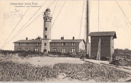 Ostseebad Insel POEL Leuchtturm Von TIMMENDORF Lighthouse Belebt 12.8.1921 Gelaufen Fast TOP-Erhaltung - Wismar