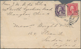 China - Fremde Postanstalten / Foreign Offices: 1901-19, US POST IN CHINA : Cover Bearing G. Washing - Sonstige & Ohne Zuordnung