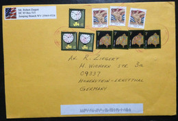 US82 UNITED STATES, Circulated Cover To Germany,  « Tiffany Lamp », « American Clock », 2003 - Other & Unclassified