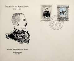 1956 Moçambique Centenário De Mousinho De Albuquerque - Mosambik