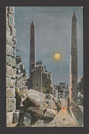 Egypt - RARE - Old Post Card - KARNAK - Storia Postale