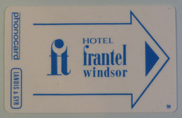 FRANCE - Landis & Gyr - Magnetic - Hotel Frantel Windsor - 1978 - Very RARE - Internas