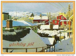 FAROE ISLANDS 002, * GLEDILG JÓL * MERRY CHRISTMAS *  Written 1978, See SCANS ! - Isole Faroer