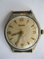 Vintage DOXA Swiss Made  Wrist Man`s Watch In Working Condition  - LD 1154 - Watches: Old