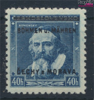 Böhmen Und Mähren 6 Postfrisch 1939 Aufdruckausgabe (9482436 - Unused Stamps