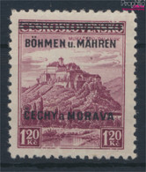 Böhmen Und Mähren 11 Postfrisch 1939 Aufdruckausgabe (9482430 - Unused Stamps