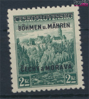 Böhmen Und Mähren 14 Postfrisch 1939 Aufdruckausgabe (9483875 - Unused Stamps