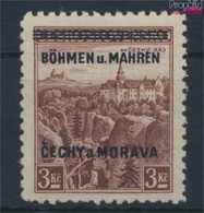 Böhmen Und Mähren 16 Postfrisch 1939 Aufdruckausgabe (9482423 - Unused Stamps